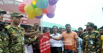 পাহাড়ে সেনাবাহিনীর অর্থায়নে স্কুল প্রতিষ্ঠা