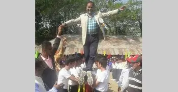 Walking on ‘human bridge’: Haimchar upazila chairman bail cancelled