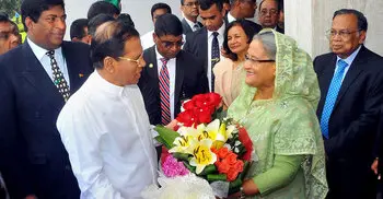 Sirisena leaves Dhaka ending 3-day state visit