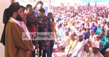 বরিশালে ঈদের জামাত অনুষ্ঠিত