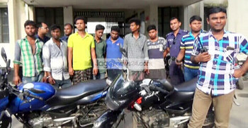 পুলিশ কর্মকর্তা অপহরণ মামলার সাত আসামি গ্রেফতার