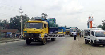 ঢাকা-টাঙ্গাইল মহাসড়কে যানজট নেই