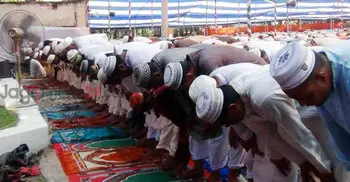 তাহিরপুরে চার গ্রামে ঈদ উদযাপন