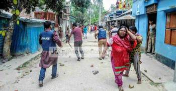 উল্লাপাড়ায় আম পাড়া নিয়ে দুই পক্ষের সংঘর্ষে আহত ১৫