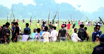 আশুগঞ্জে দুই পক্ষের রক্তক্ষয়ী সংঘর্ষ