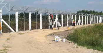 Myanmar-Bangladesh fence being upgraded