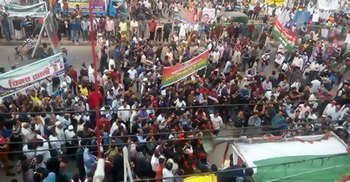 নয়াপল্টন থেকে বিএনপির বিজয় র‌্যালি শুরু