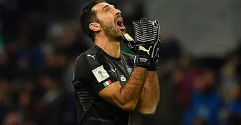 Buffon confirms Italy retirement after play-off