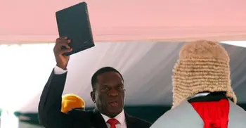 Mnangagwa sworn in as Zimbabwe president