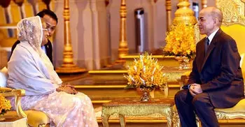 PM meets Cambodian King