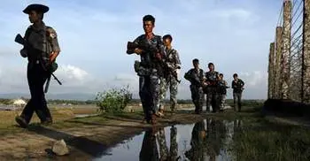 Around 200 Rohingya stranded at Bangladesh border