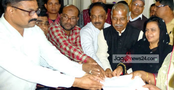 হামিদপুর ইউপি নির্বাচন : দুই প্রার্থীর মনোনয়ন জমা