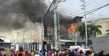 Philippines shopping mall fire kills 37