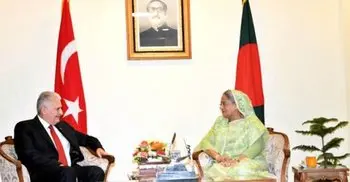 Bangladesh, Turkish premiers agree to work together on Rohingya crisis