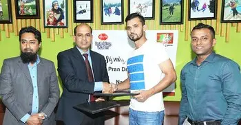 PRAN Drinking Water stands with Mashrafe’s foundation
