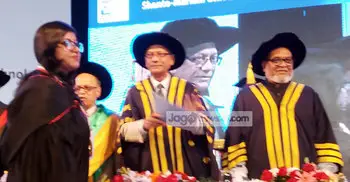 শান্ত মারিয়ামে সমাবর্তন অনুষ্ঠিত