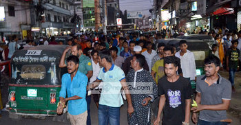 সিলেটে ছাত্রলীগের সঙ্গে শ্রমিকদের সংঘর্ষ, আহত ১০