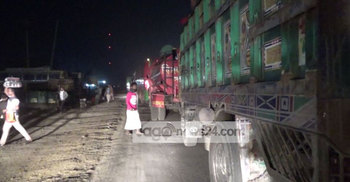 ঢাকা-টাঙ্গাইল মহাসড়কে যানজট অব্যাহত