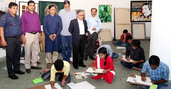 DU Cha-unit drawing test held