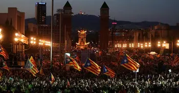 Catalans occupy polling stations ahead of referendum