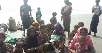 35 Rohingyas rescued from sinking boat off