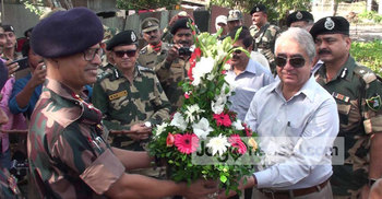 হিলি সীমান্ত পরিদর্শনে ভারতের ১৪ সদস্যের প্রতিনিধি দল