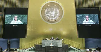 Bangladesh PM at UN urges ‘safe zones’ for Rohingya