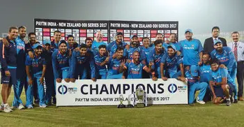 India beat New Zealand in 3rd ODI to clinch series