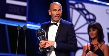Zidane named Coach of the Year for Real Madrid success