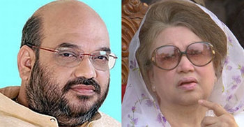 Amit Shah never called Khaleda