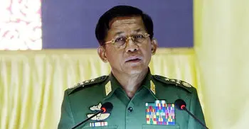 Myanmar army chief urges internally displaced to return to Rakhine