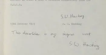 Stephen Hawking’s PhD viewed 2 million times