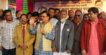 প্রতীক পেয়েই মান্নার প্রচারণা শুরু