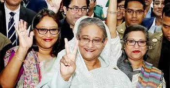 Massive victory for Sheikh Hasina-led grand alliance