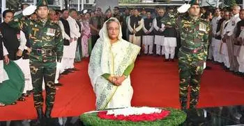 PM pays tributes to Bangabandhu on polls triumph