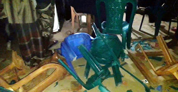 বিএনপি প্রার্থীর বাড়িতে হামলার অভিযোগ