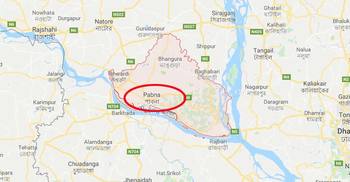 পাবনায় আ.লীগের নির্বাচনী অফিসে আগুন