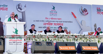 মুক্তিযুদ্ধবিরোধী শক্তির অপচেষ্টা রুখে দাঁড়াতে হবে : রাষ্ট্রপতি