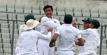 Sri Lanka all out for 222 against Bangladesh