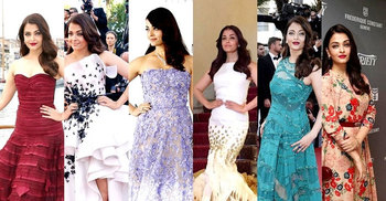 Cannes best dressed Aishwariya