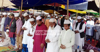 ব্রাহ্মণবাড়িয়ার ইজতেমায় লাখো মুসল্লির ঢল