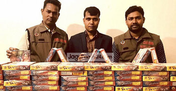 বেনাপোলে সাড়ে তিন মণ আতশবাজি আটক