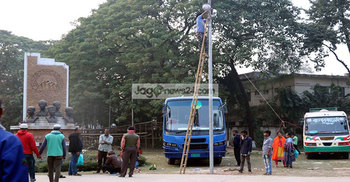 গ্রন্থমেলার প্রস্তুতি চলছে পুরোদমে : লটারি কাল