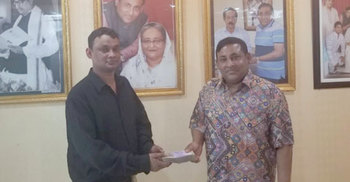 এতিমখানার ভবন নির্মাণে অর্থ দিলেন ব্যবসায়ী শেখ সাহিদুর রহমান