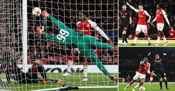 Arsenal oust AC Milan to reach Europa League quarter-finals
