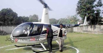 এমপি লিটনের রাজকীয় পতাকা উত্তোলন