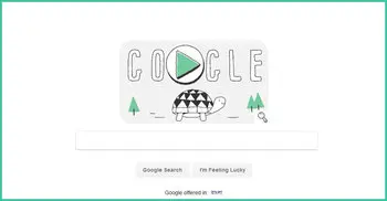 Google Doodle celebrates day 2 of the Winter Olympics