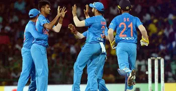 India beat Sri Lanka by six wickets