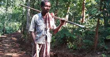 A father builds 8-Km mountain road so his kids can attend school