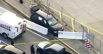 3 hurt in shooting outside NSA headquarters in US